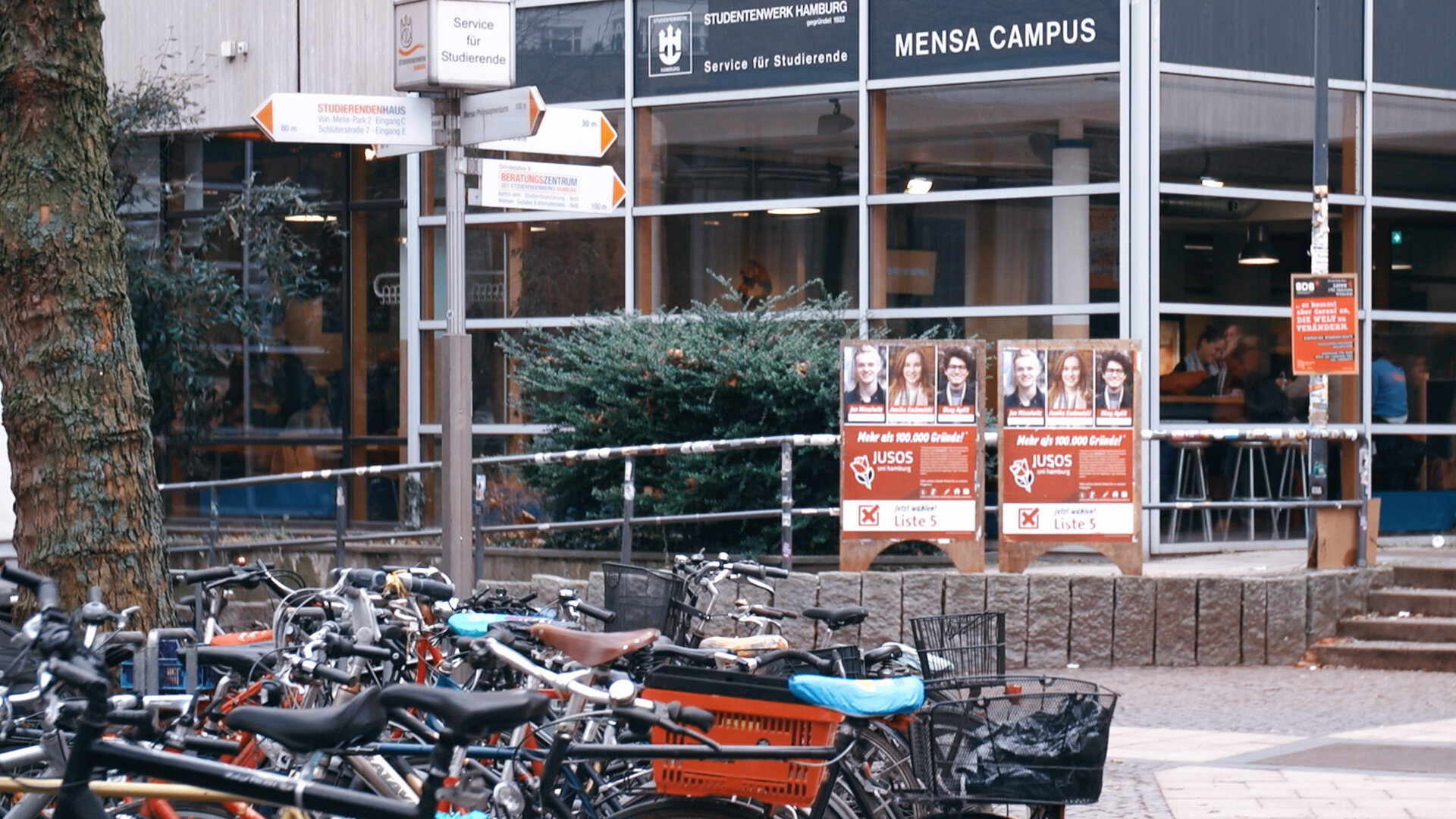 Spülküche im Studierendenwerk Hamburg